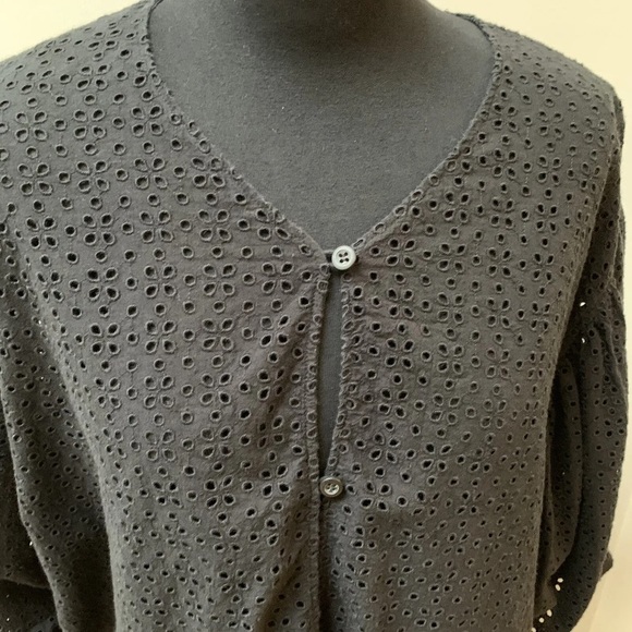 Arket oversized broderie blouse uk 10 - Picture 9 of 13